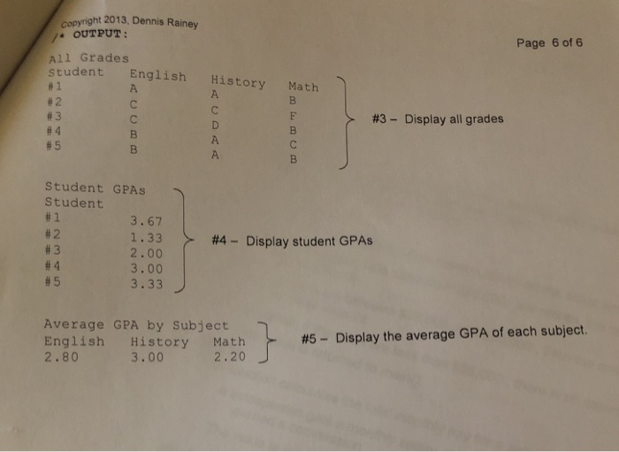 - grades.dat Write a program that reads data from a text file