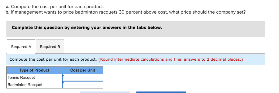 data LO 5-1, 5-2,5-3 points Jordan Sporting Goods Corporation makes two types