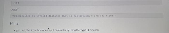 to know when they can go if they krow the distance that