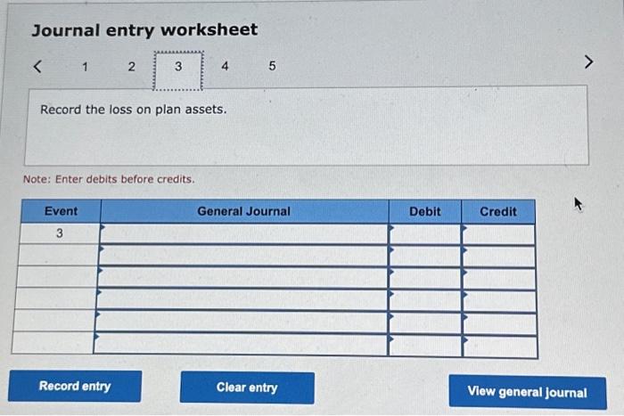 pension expense, to record any 2021 gains and losses and the contribution