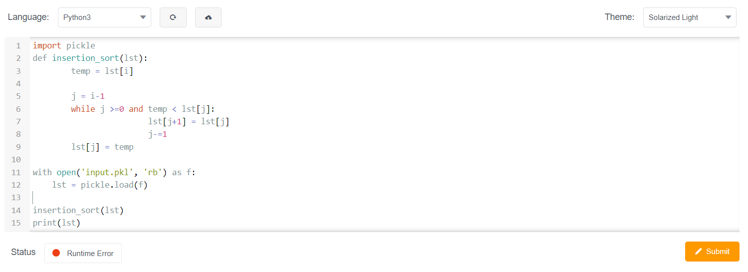 Why the code is still runtime error. What should I do can