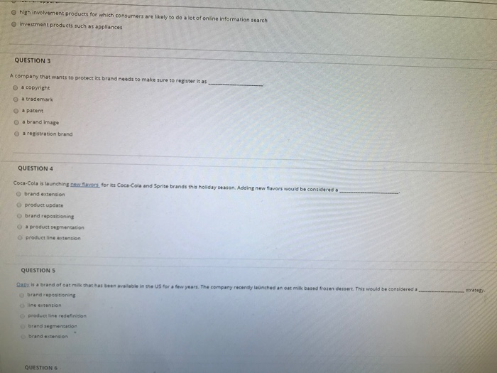 your answers to an open-ended and a cond-ended question about toothpaste. When