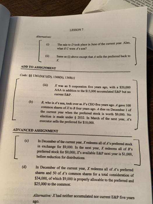not apply. )scommon stock (its only c PROBLEMS class) is traded on