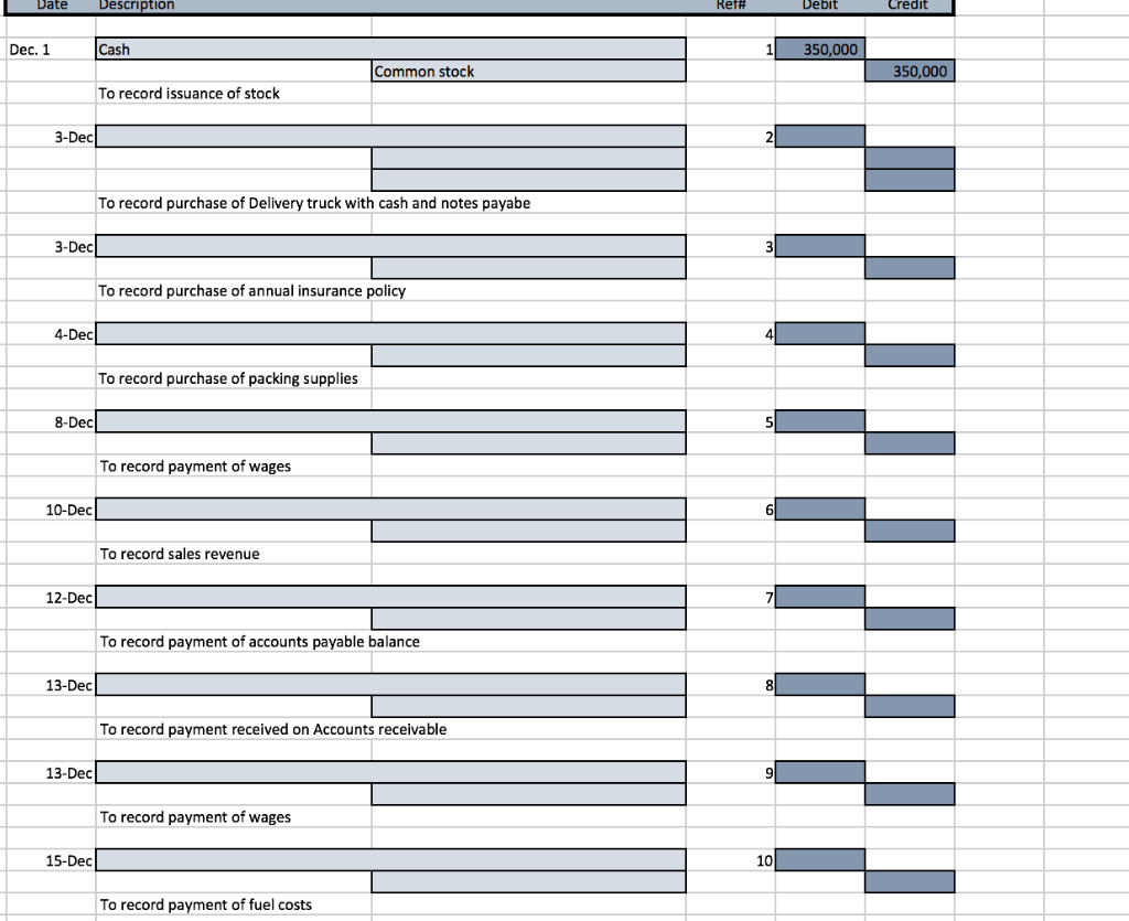 for $24,000 cash. 4 Purchased $40,000 of packing supplies from Smith Inc.