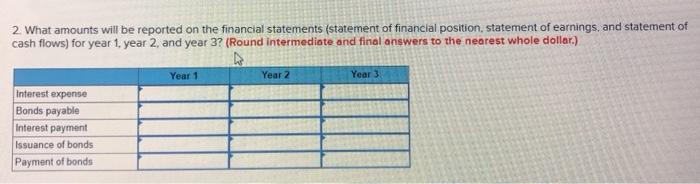 and Determining Reported Amounts LO10-3 Please answer all the questions in the