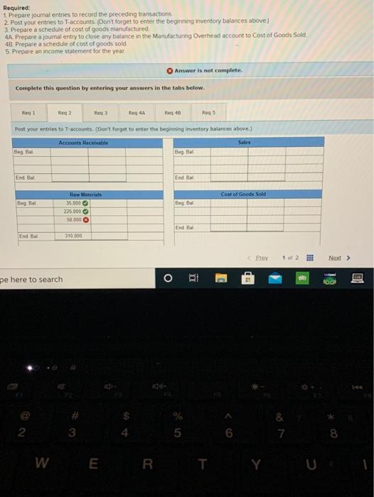 incorrect for the work you have completed Froya Fabrikket A/S of Bergen,