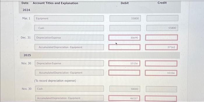 in red for rounding rules when calculating Pharoah Productions Corp. purchased equipment