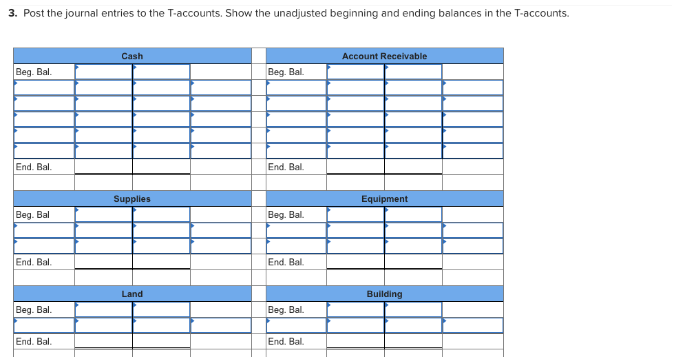 Preliminary Financial Statements [LO 3-2, 3-3, LO 3-4] [The following information applies