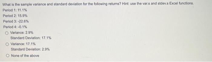 the annual holding period retums over the three full years(2005-2006, 2006-2007 and