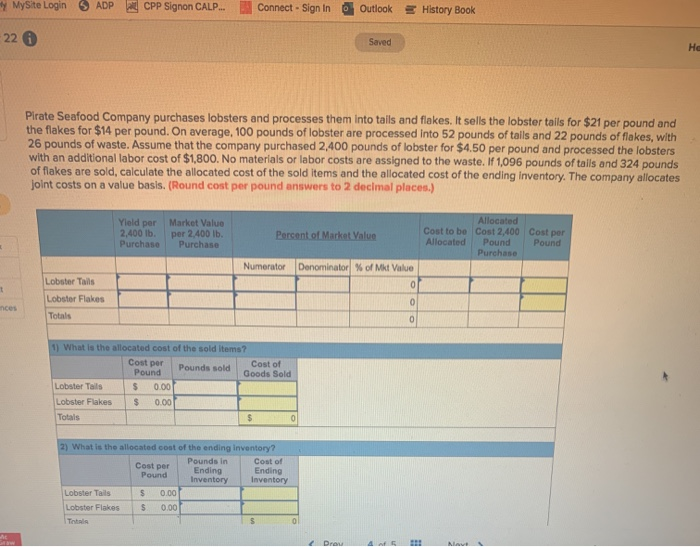  MySite Login ADP CPP Signon CALP... Connect - Sign In Outlook