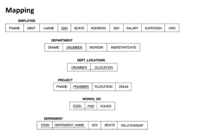 Project Title Company database Requirements // data requirements form the given list