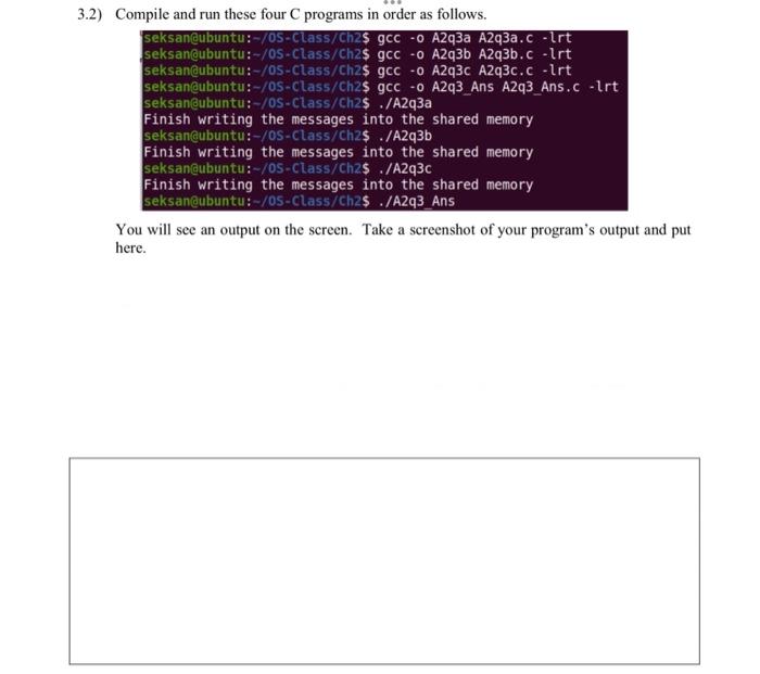 main() { const int SIZE = 4096; const char *name = "Area1";