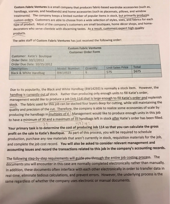  please do req 12,13 and 14 Please do Custom Fabric Ventures