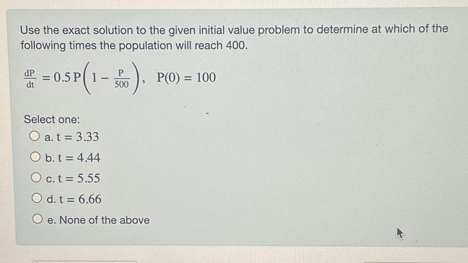 Use the exact solution to the given initial value problem to