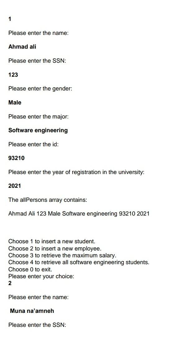and setters(you should include the setters and getters needed for data members)