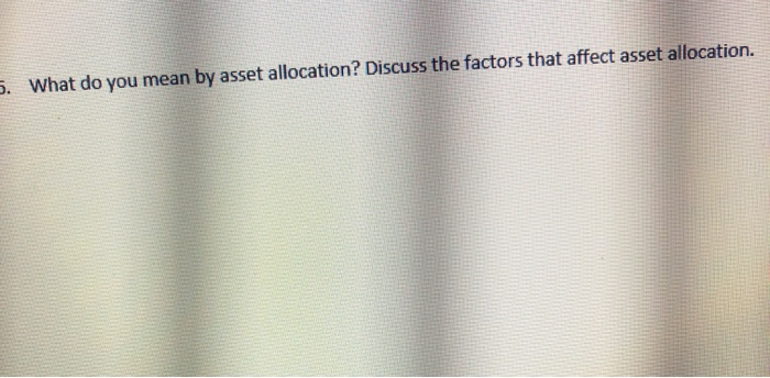 fundamental analysis, 3. What are the main consideration while making investment? 4.