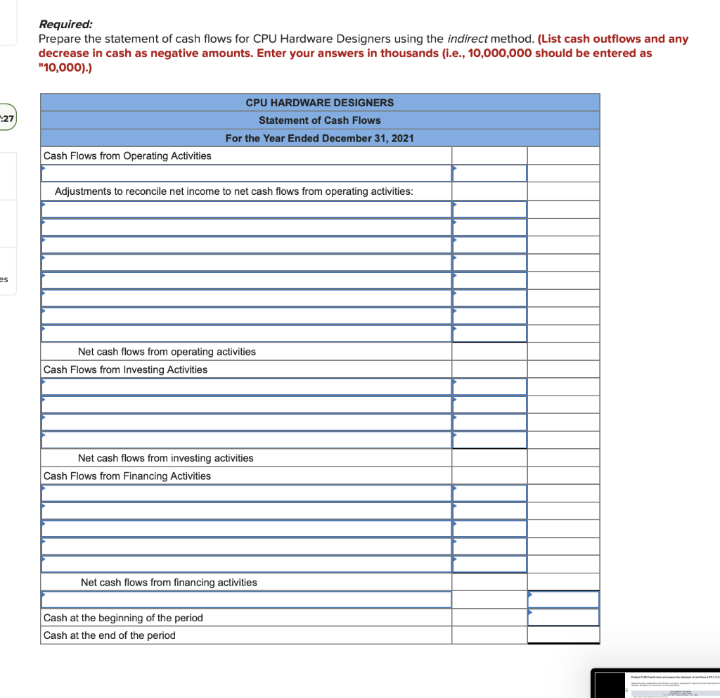 (LO11-1, 11-3, 11-4, 11-5) Natalie King has completed the basic format to