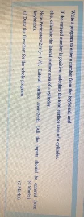  Write a program to enter a number from the keyboard, and