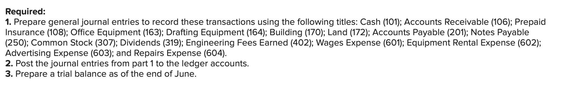 LO C3, C4, A1, P1, P2 Aracel Engineering completed the following transactions