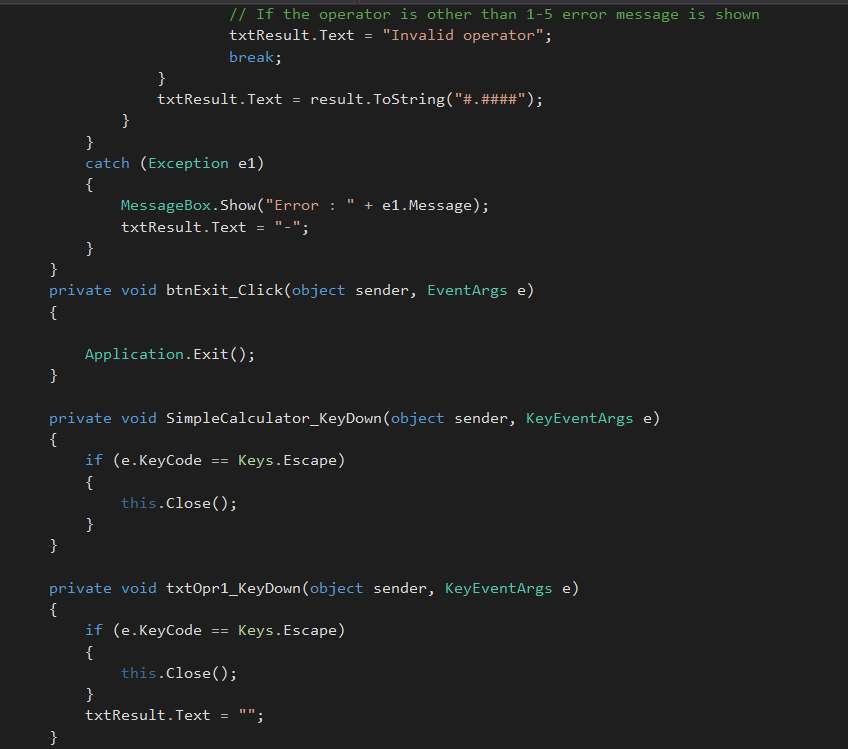 that occur when the statements in that event handler are executed. If
