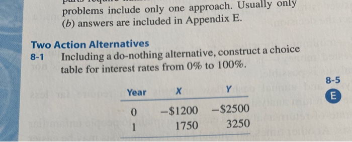  problems include only one approach. Usually only (b) answers are included