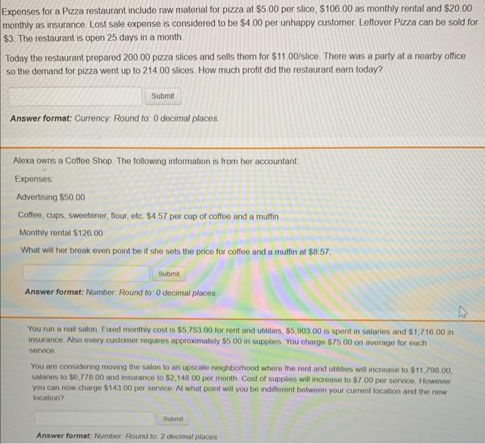 cost is $5,331.00 for rent and utilities, $6,051.00 is spent in salaries