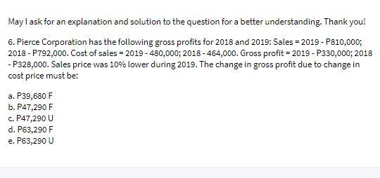  May I ask for an explanation and solution to the question