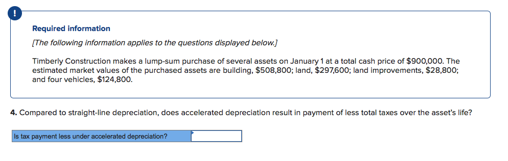 Looking for a solution to this question Required information [The following information