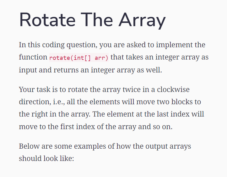 USE JAVA TO SOLVE THE QUESTION BELOW: In this coding question, you