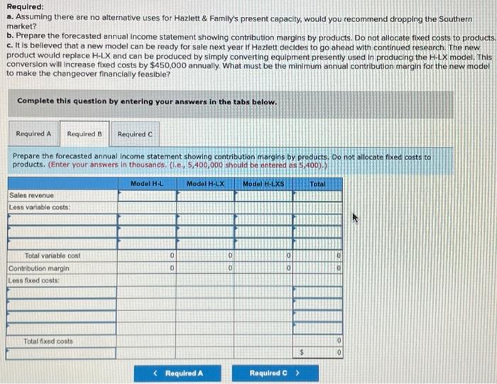 please solve the problem now a. Assuming there are no alternative uses