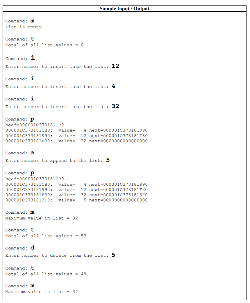 a starting point for writing your IntList class. You may not use