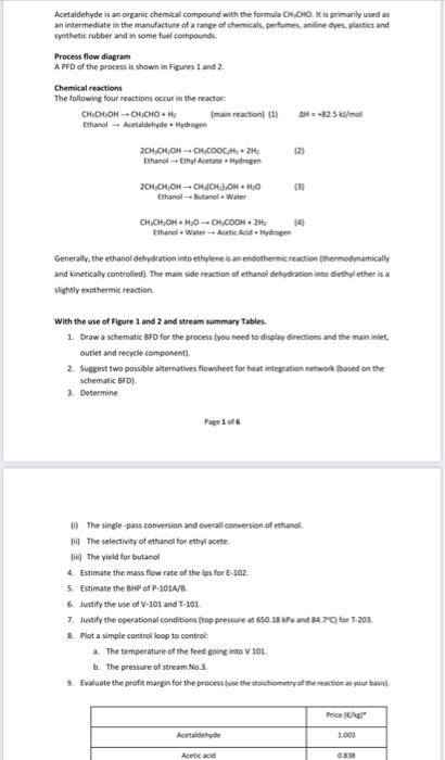  for plant design course .. i need the solution for part