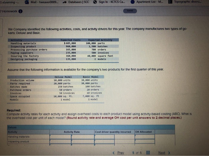 S elearning - Mail-hweaver0009... Databases SCC Sign In - KCTCS Ca...
