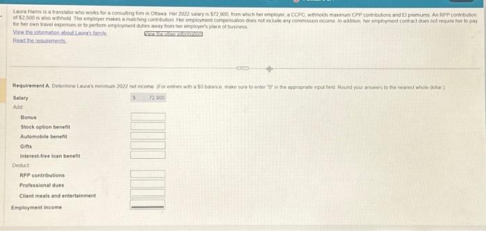  Pead the renuarements