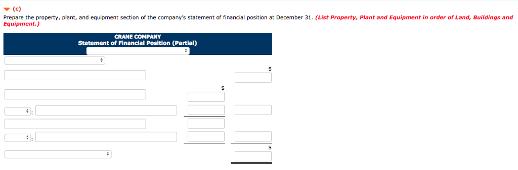 reported the following property, plant, and equipment accounts S61,750,000 53,850,000 Accumulated depreciation-buildings