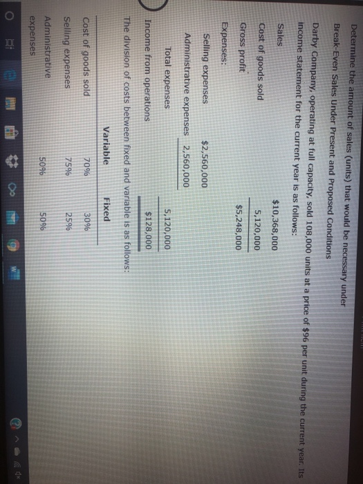 (units) for the current year. Enter the final answers rounded to the