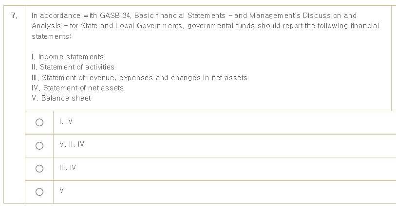 7. In accordance with GASB 34, Basic financial Statem ents -