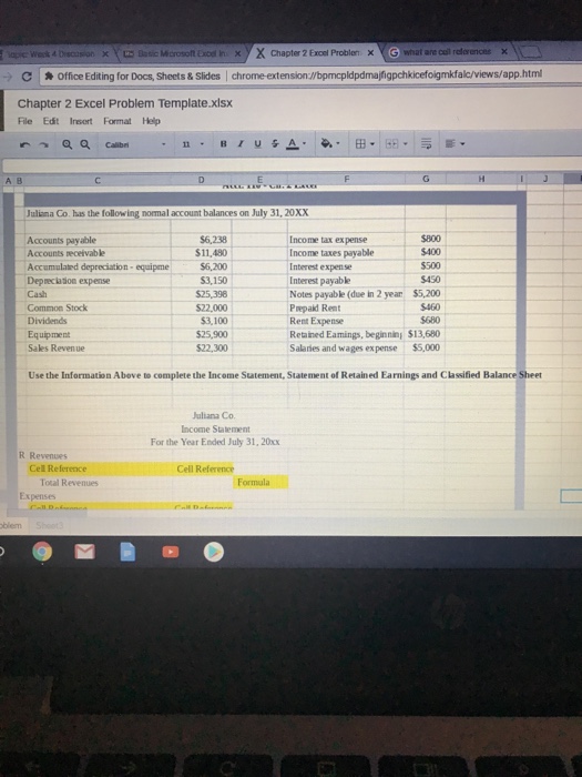  COffice Editing for Docs, Sheets&Slides chrome ext figpchkicefoigmkfalc/views/app.html Chapter 2 Excel
