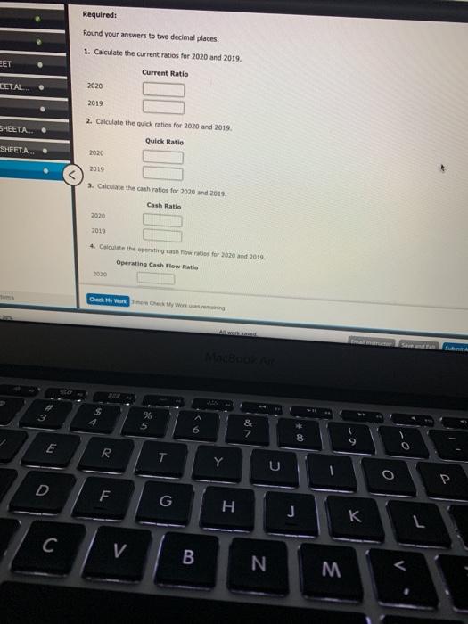 GER's financial statements: September 30 (In thousands) 2020 2019 Current assets: Cash