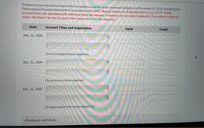 its 6 year useful life, at an estimated cost of $864,500. Flint