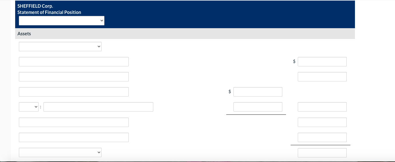 Ended December 31, 2020 Current assets Cash (net of bank overdraft of