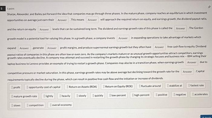  help please. 4) If free cash flows are expected to be
