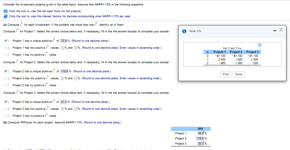 Please solve Part B only. The correct answers are shown. Consider the