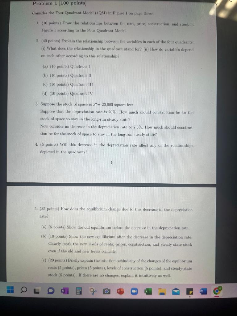  I only need help with question 5. Thanks! :) Consider the
