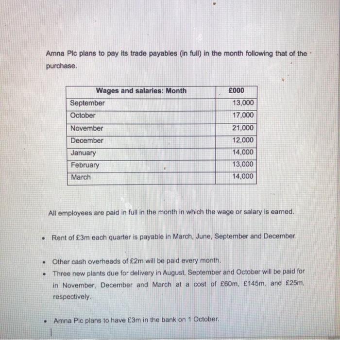 the how to reach the answer with it B2. Amna Plc has