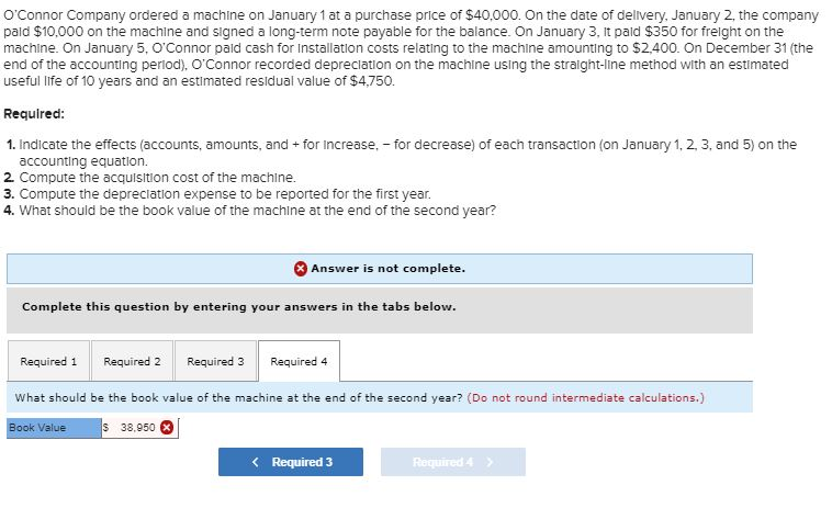 price of $40,000. On the date of delivery. January 2, the company