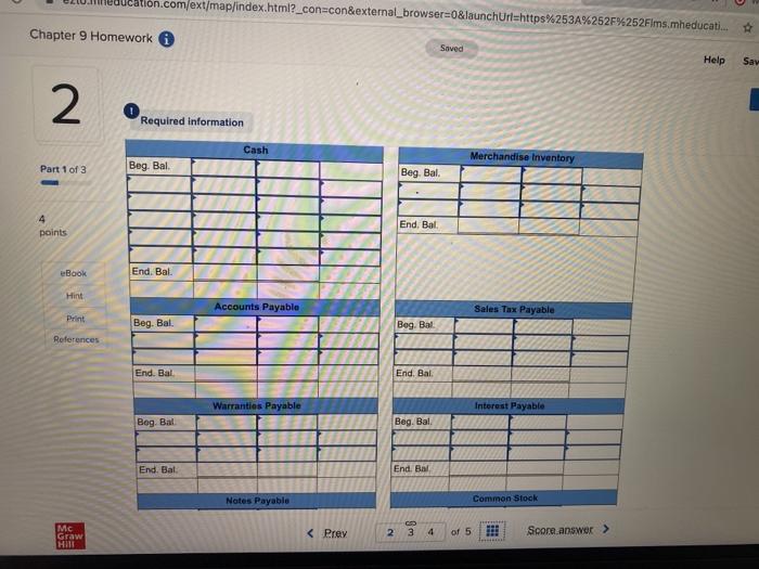 to Ozark Sales for Year 1: 1. The business was started when