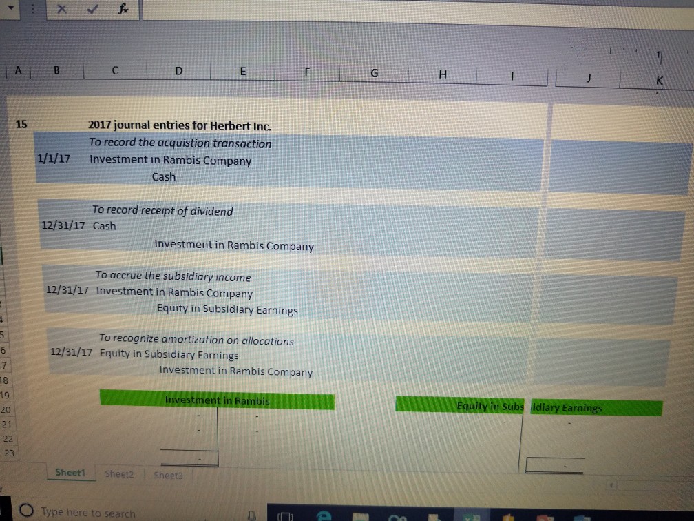 Company's outstanding stock on January 1, 2017 for $574,000 in cash. Annual