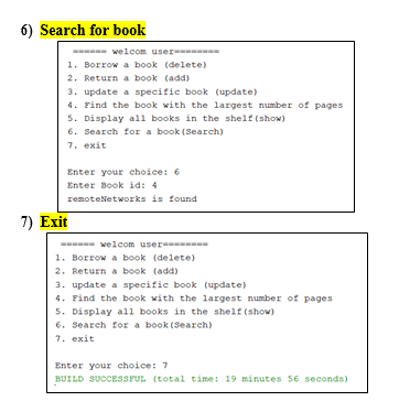 ==e=== 1. yes 2. no Enter your choice (y) : 1. When