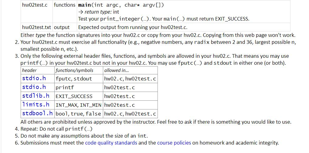 printed representations of values relate to in-memory representations 3. Practice designing simple